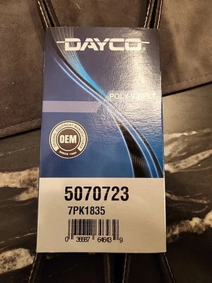 Serpentine Belt Dayco 5070723. for HONDA ACCORD 2008-2012 - Image 1 of 2