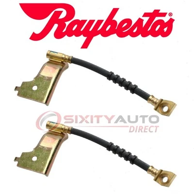 2 pc Raybestos Rear Brake Hydraulic Hose for 1974-1983 Mercedes-Benz 240D - np Foto 1 de 4