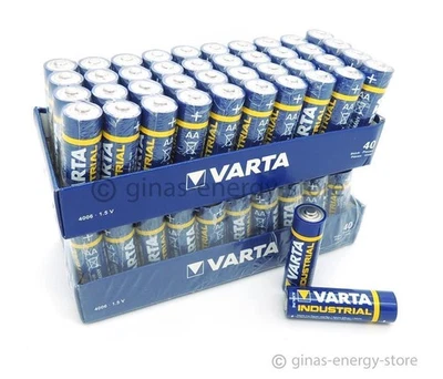 200 x Varta Batterie Industrial Pro AA - 4006 - LR06 - Mignon 1,5V im Folienpack - Bild 1 von 2