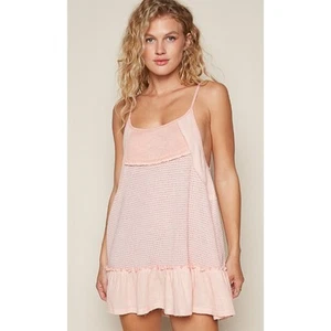 POL - Tunic With Smocking - Large - Baby Pink YKT1454 - Picture 1 of 4