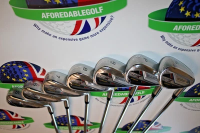 New Cobra Air X 2.0 Ultralite Irons 5-PW + SW Ultralite Steel Regular Flex - Image 1 of 4