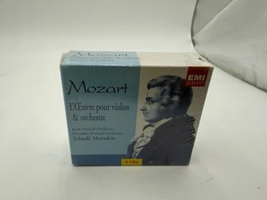 🌟Mozart* - Yehudi Menuhin – L'Oeuvre Pour Violon & Orchestre cd set🌟 - Picture 1 of 3