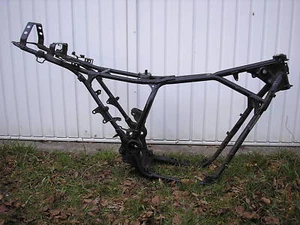 RAHMEN MIT BRIEF ABMELDEBESCHEINIGUNG YAMAHA XJ 600 3KN FRAME FAHRWERK CHASSIS - Bild 1 von 1