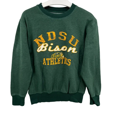 North Dakota State Bison Sweater Mens Medium Pullover Sweatshirt NDSU Colosseum Cover
