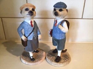 Country Artists - Meerkat Figurines - ADAM AND EVE - Pair - (2012). - Picture 1 of 14