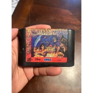 Disney's Aladdin (Sega Genesis, 1993) Authentic Game Tested - Picture 1 of 3
