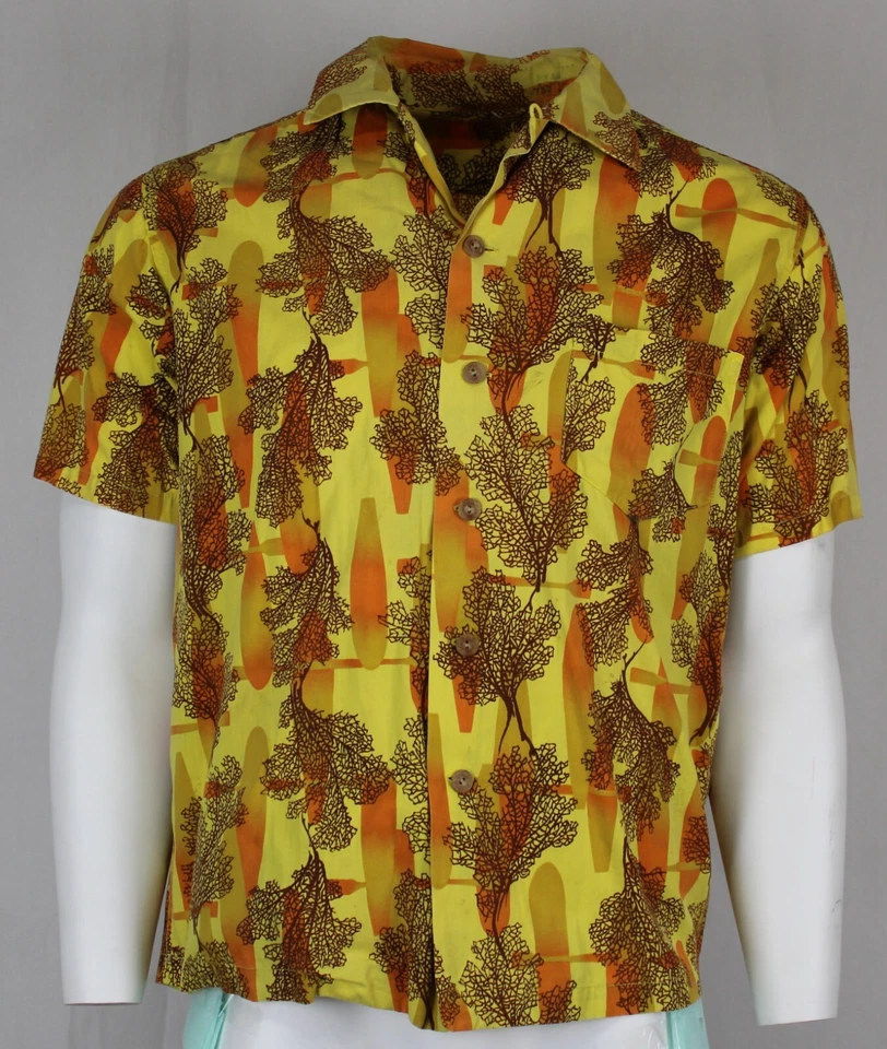 Arrecife de coral vintage hawaiano - años 50 - XS Foto 1 de 1