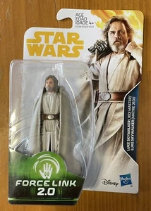 Star Wars Solo Movie Force Link 2.0 3.75" Luke Skywalker Jedi Master New - Picture 1 of 8