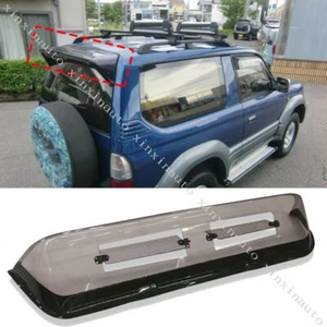 Para Toyota Prado FJ90 FJ95 1998-02 Ventana Trasera Parasol Lluvia Ventilación Visera Alerón - Imagen 1 de 5