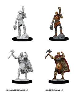 Maravillosas Miniaturas Sin Pintar de D&D Nolzur: Mujer Humana Bárbara - Imagen 1 de 1