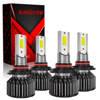 For Oldsmobile Cutlass Ciera 1987-1996 - LED Headlight High Low Beam Bulbs Kit - Image 1 of 4