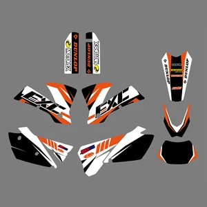 Calcomanías adhesivas decorativas Team Graphics para KTM 125/200/250/300/400/450/525 EXC 2004 - Imagen 1 de 1