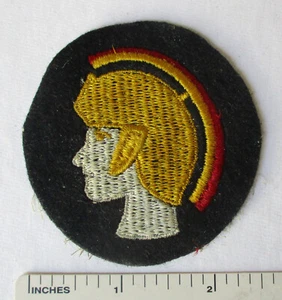 1940s PATCH KING Made US ARMY FIELD ARTILLERY SCHOOL WW1 PATCH on Wool No Glow - Picture 1 of 2