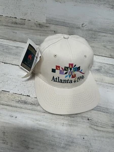 Gorra Team Hanes Atlanta 1996 Juegos Olímpicos Texaco Blanca Talla L - Imagen 1 de 11
