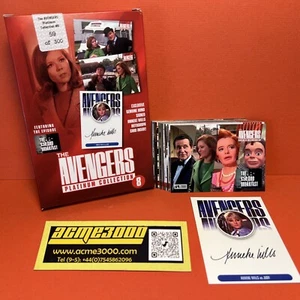 THE AVENGERS Platinum Collection 8 THE £50,000 BREAKFAST + Anneke Wills Auto - Picture 1 of 1