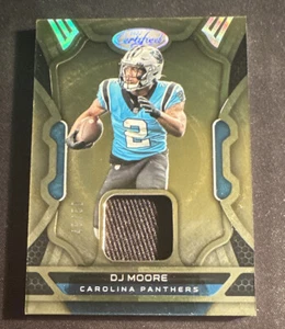 DJ Moore 2022 Panini Certified Patch MM-DJ #d 49/50 - Picture 1 of 2