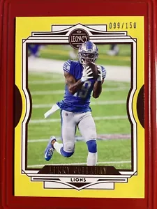 Kenny Golladay 2021 Panini Legacy #60 Yellow Parallel SP /150 !! Detroit Lions - Picture 1 of 2