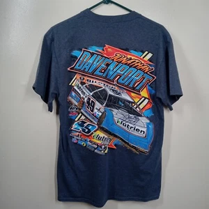 Jonathan Davenport #49 SIGNED Racing Shirt Gr. M Nutrien Ag Solutions Core Cotton - Bild 1 von 6