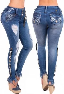 Jeans colombianos con elevación de glúteos - Imagen 1 de 1