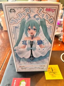 Figura Hatsune Miku Wonder Land Cenicienta Premio Vocaloid Azul PVC ABS Taito Juguete - Imagen 1 de 2