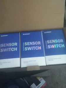 6 Pk ELEGRP Occupancy Motion Sensor Light Switch PIR Infrared Activated Wall   - Picture 1 of 3