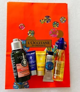 Sale L'Occitane Immortelle Travel 5pcs Set With Pouch - Picture 1 of 1