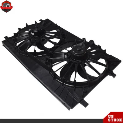 For 2007 2008-2017 Jeep Compass Patriot Radiator And Condenser Fan 68002051AA - Image 1 of 4