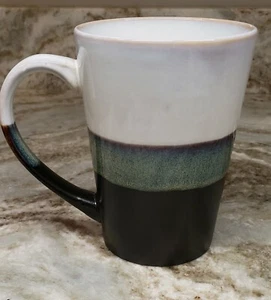 Taza de café gres tricolor LaRochelle 15 oz. Nueva - Imagen 1 de 8