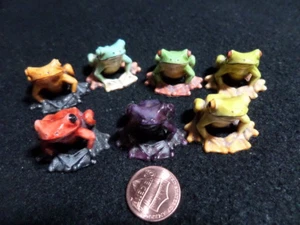 Neil Eyre Designs Harmony Kingdom Artist - PJ the Frog - Set of 7 signed  #40/44 - Picture 1 of 8