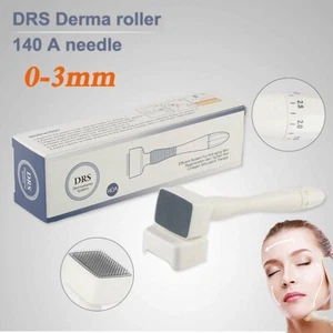Rodillo ajustable DRS 140 Derma Stamp 0-3 mm microaguja antienvejecimiento en la cara - Imagen 1 de 12