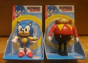 2022 JAKKS Pacific Sonic the Hedgehog 2.75in Figure Lot: Sonic & Dr Eggman - Picture 1 of 2