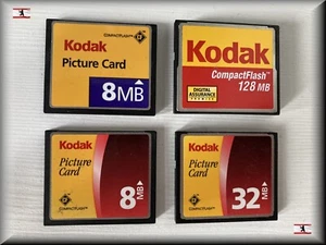 KODAK / SanDisk Compact Flash CF-Card 4 8 16 20 32 MB mit Schutzhülle - Photo 1/1