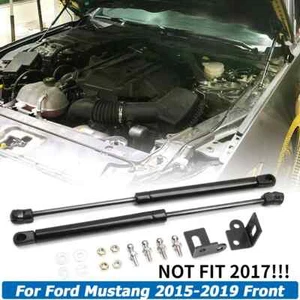 2Pcs Gas Front Hood Bonnet Lift Supports Struts Shocks Props For Ford Mustang - Bild 1 von 13