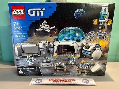 Lego City Space Lunar Research Base 60350 NEW Sealed Inv-1346A - Image 1 of 4