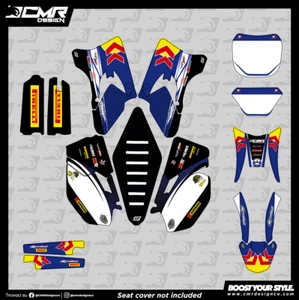 Kit Grafiche per Yamaha Adesivi In Crystal WRF 250 450 1998 1999 2000 2001 2002 - Picture 1 of 1