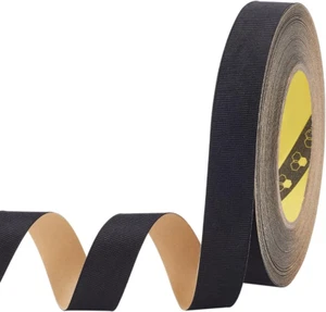 Self-Adhesive Black Grosgrain Ribbon 25 Yards 0.86Inch Polyester Solid Grosgrain - Picture 1 of 7