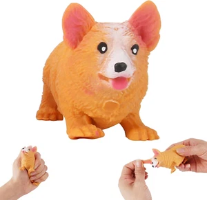 Squishies Squishy Toys Corgi Dog Stress Balls Toy for Kids Adults,Halloween&Chri - Picture 1 of 8