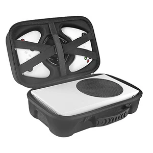 Black Storage Bag Travel Carrying Case For Xbox Series S Game Console&Controller - Picture 1 of 15
