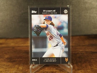 JACOB DEGROM 2022 TOPPS ROOKIE OF THE YEAR 75 YEARS #45 - Image 1 of 2