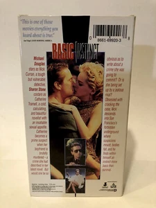 Basic Instinct VHS Tape - Picture 1 of 5