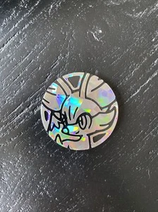 Fennekin Silver Cracked Ice Holofoil Coin Pokemon TCG - Picture 1 of 2