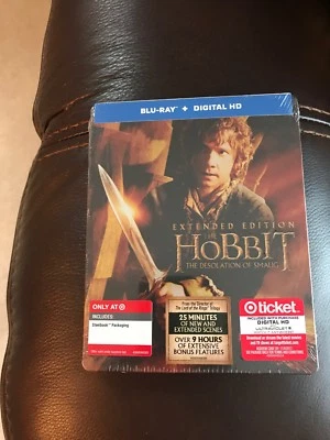 Target Exclusive Extended Edition The Hobbit The Desolation Of Smaug Steelbook  - Image 1 of 4