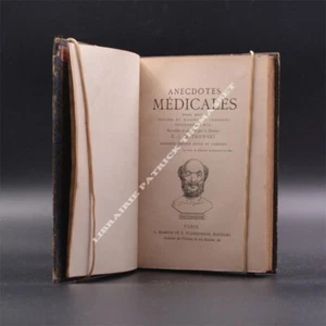 Medizinische Anekdoten G.J. Witkowski gebunden 1884 - Bild 1 von 2
