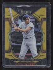 2023 Panini Select Brooks Robinson #20 Concourse Gold Prizm 10/10 Orioles