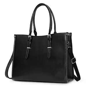 MoFut Shopper Damentaschen Aktentasche 15,6 Zoll Laptoptasche aus Kunstleder - Bild 1 von 9