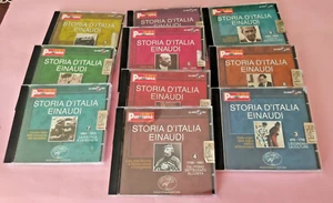 STORIA D'ITALIA EINAUDI COFANETTO CON 10 CD ROM BUONO ++++VEDI FOTO - Foto 1 di 3