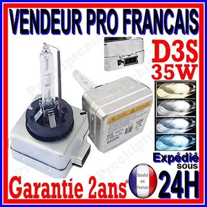1 AMPOULE AU XENON DS3 35W HID LAMPE FEU PHARE D ORIGINE 4300K 5000K 6000K 8000K - Picture 1 of 4
