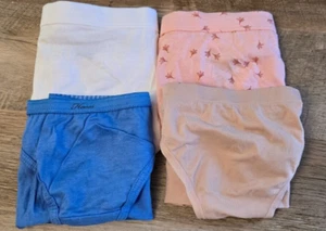 (4 Pk) HANES Women's Underwear Assorted Colors & Styles Size 6/M - Picture 1 of 9