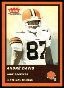 2004 Fleer Tradition National #5 Andre Davis Cleveland Browns NM+ - Picture 1 of 2