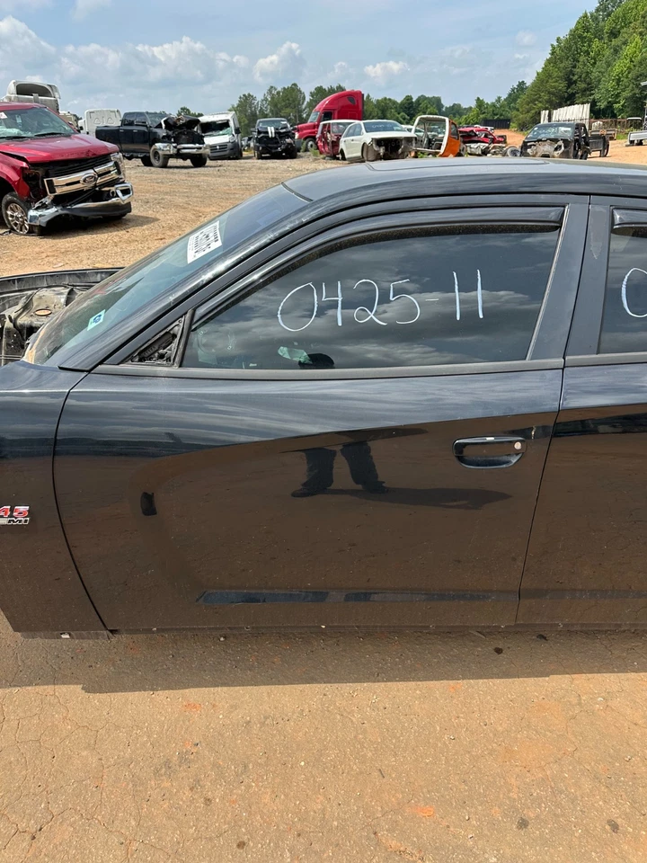 Dodge Charger 2011-2014 panel de carcasa de puerta del lado del conductor delantero izquierdo negro PX8 OEM Foto 1 de 2